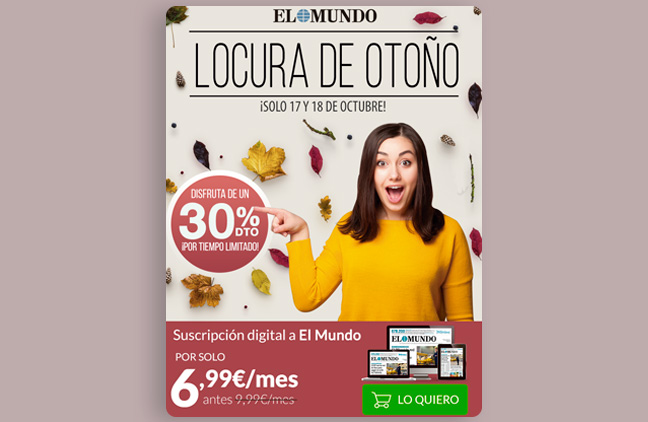 Promoción otoño